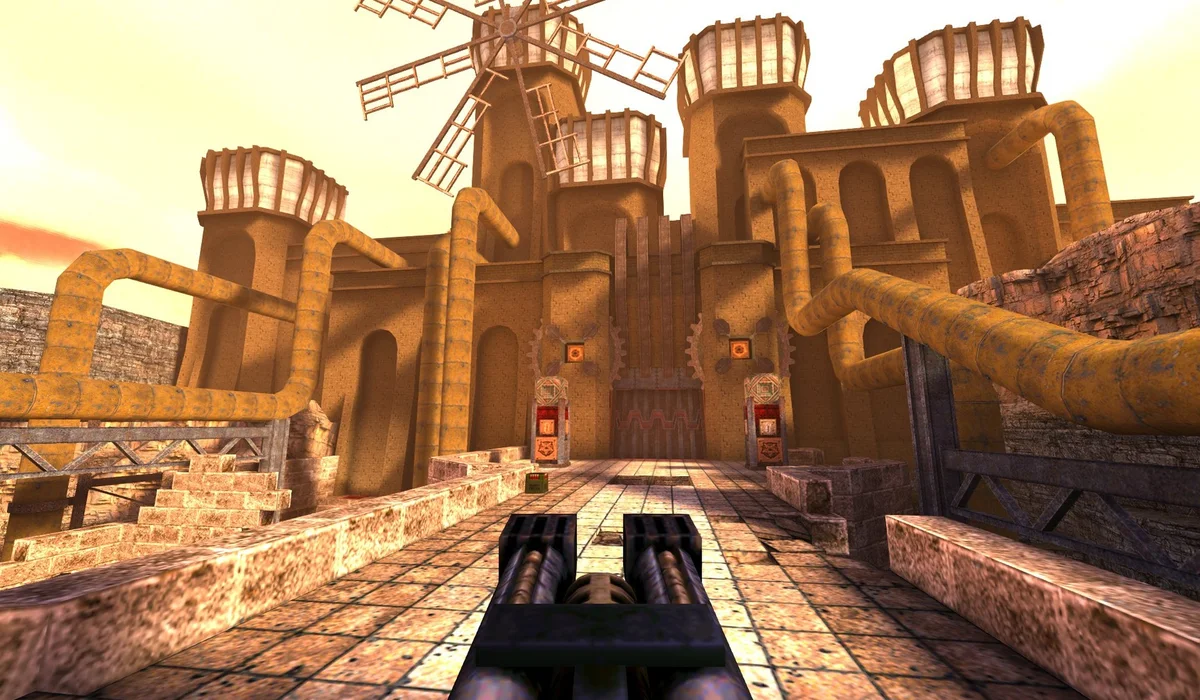QuakeWorld arena artwork